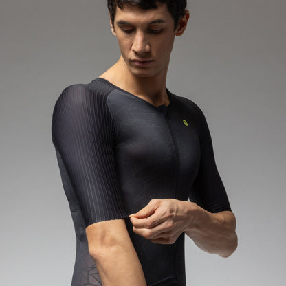 Front Zipper Skinsuits Man Focus