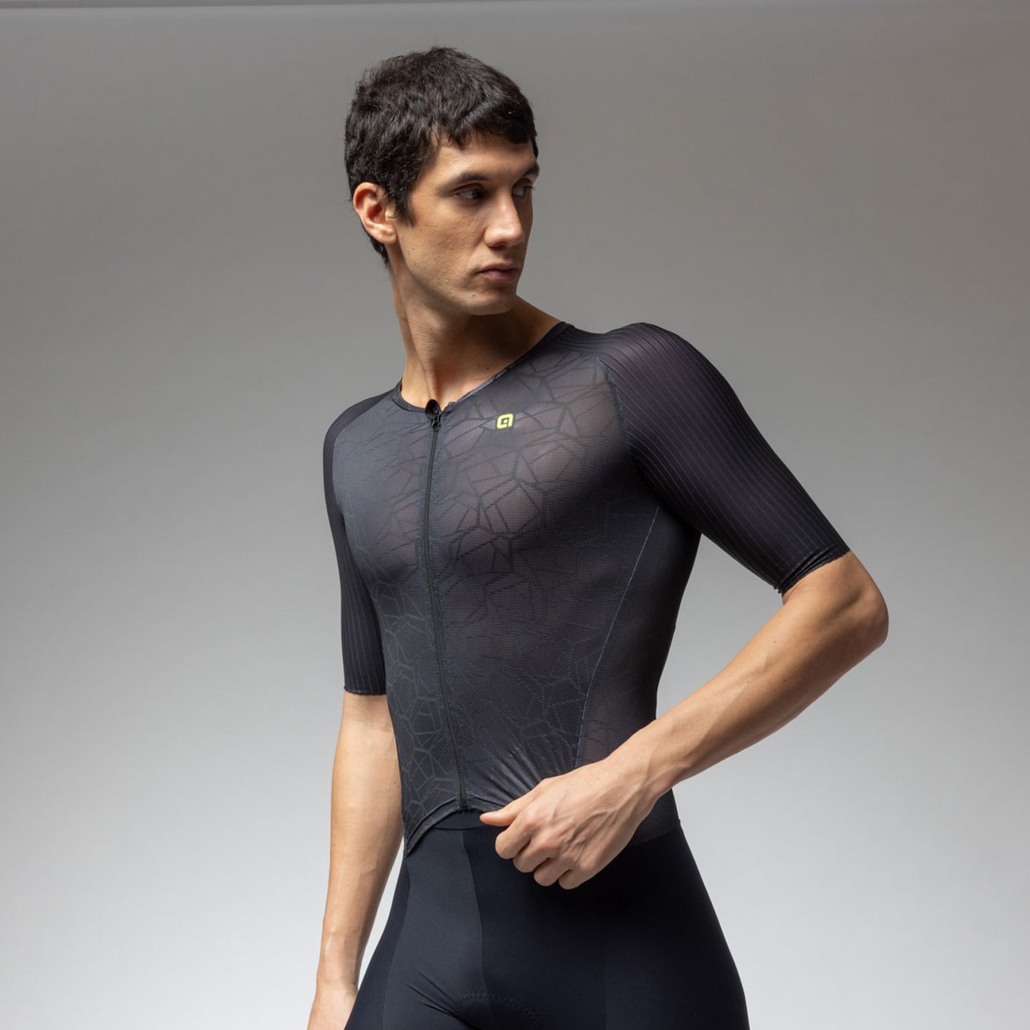 Front Zipper Skinsuits Man Focus