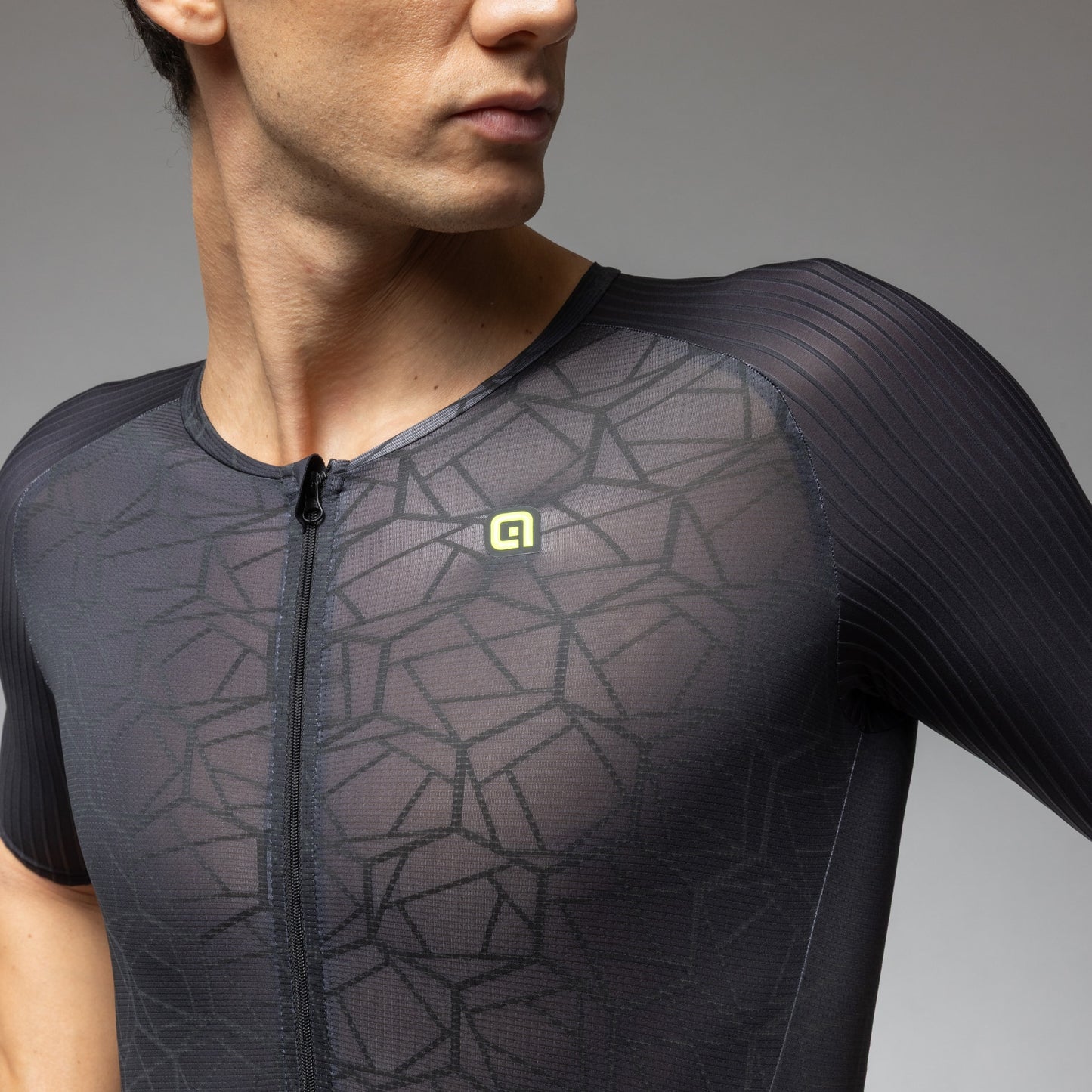 Front Zipper Skinsuits Man Focus
