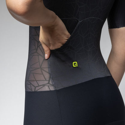 Front Zipper Skinsuits Woman Focus