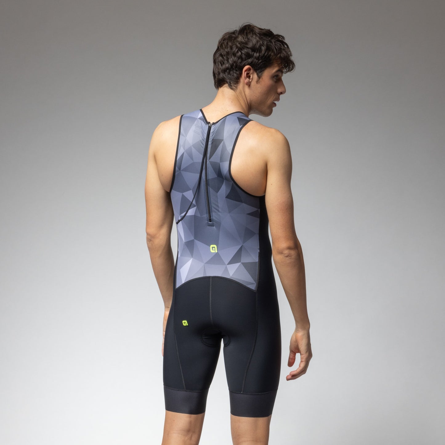 Body Con Cerniera Sul Retro Uomo Triple