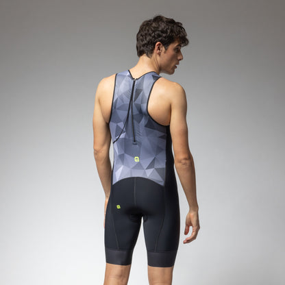 Body Con Cerniera Sul Retro Uomo Triple