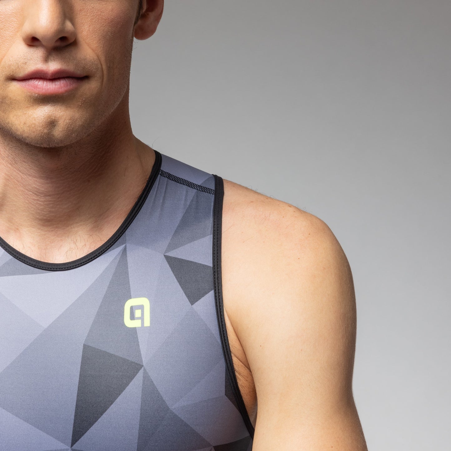 Body Con Cerniera Sul Retro Uomo Triple