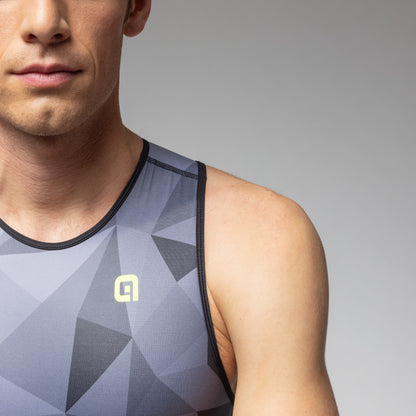 Body Con Cerniera Sul Retro Uomo Triple