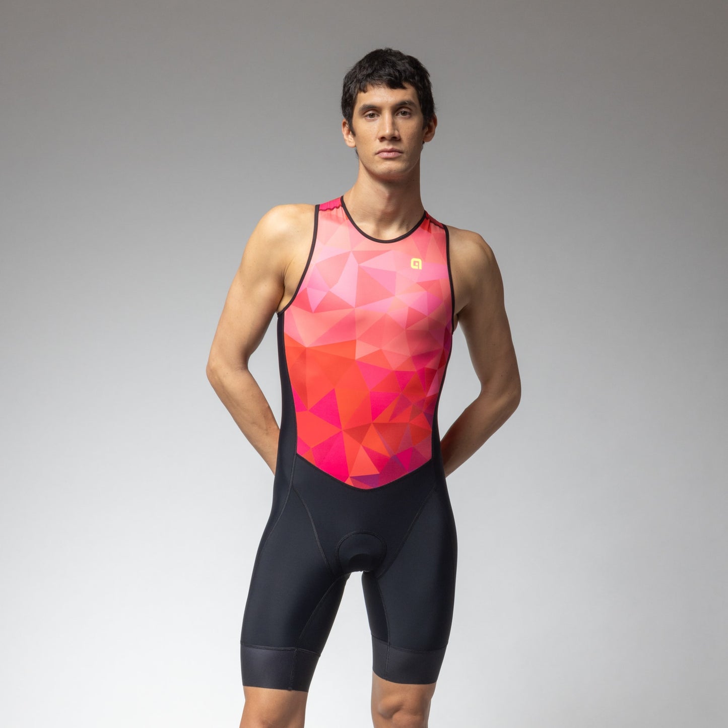Body Con Cerniera Sul Retro Uomo Triple