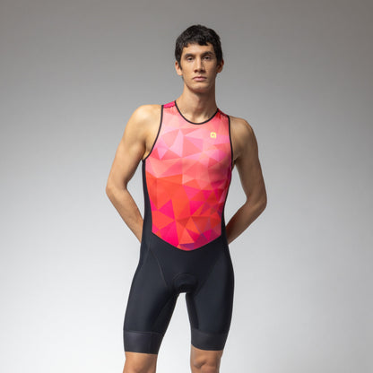 Body Con Cerniera Sul Retro Uomo Triple