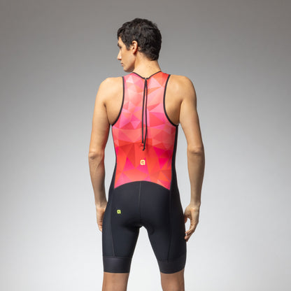 Body Con Cerniera Sul Retro Uomo Triple