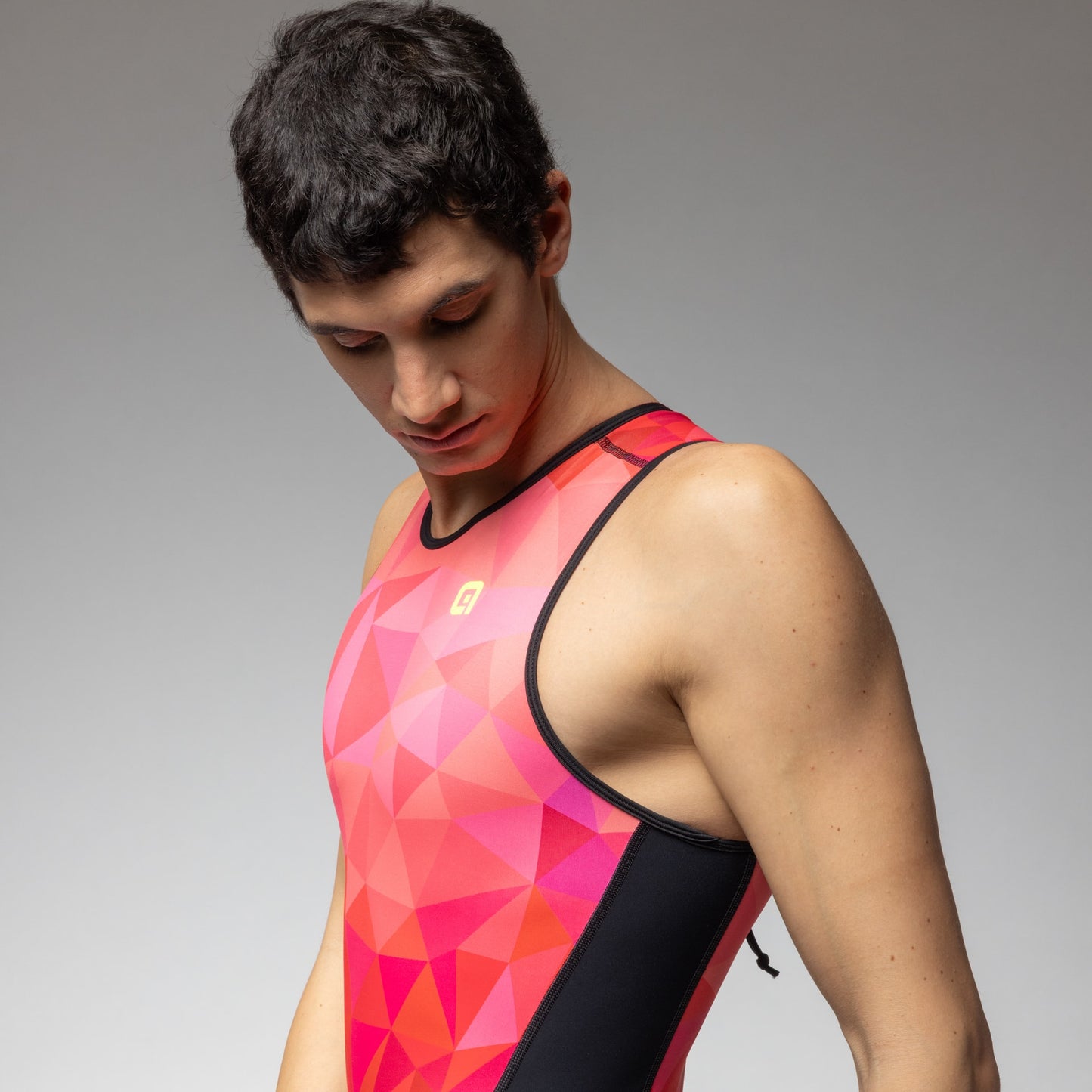 Body Con Cerniera Sul Retro Uomo Triple
