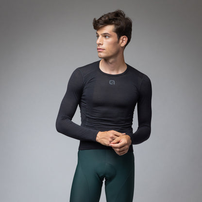 Sottomaglia Manica Lunga Uomo Merino