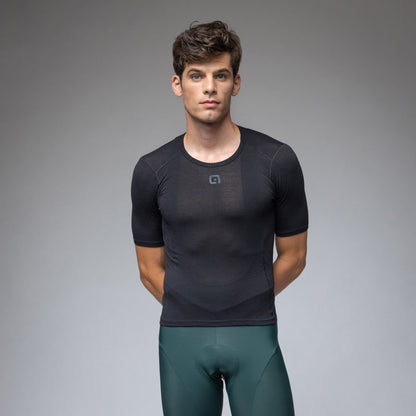 Sottomaglia Manica Corta Uomo Merino