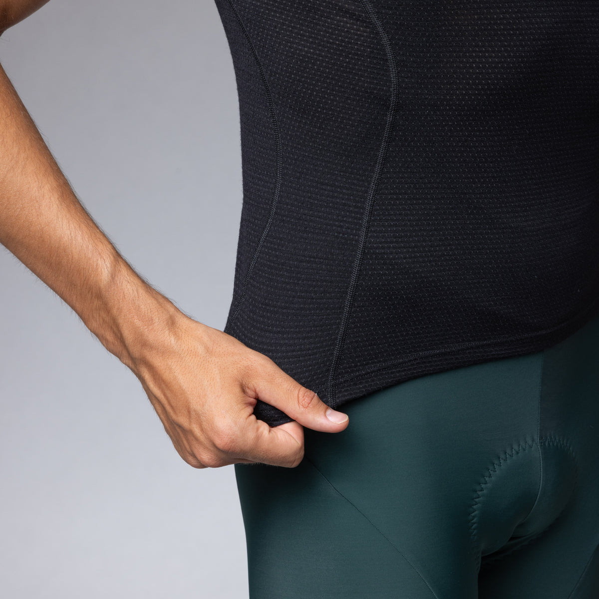 Sottomaglia Manica Corta Uomo Merino