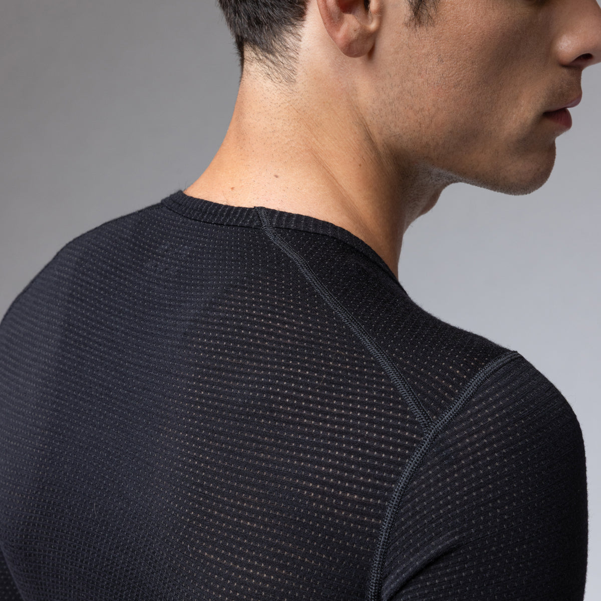 Sottomaglia Manica Corta Uomo Merino