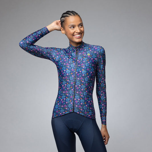 Maglia Manica Lunga Donna Flowery