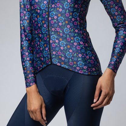 Maglia Manica Lunga Donna Flowery