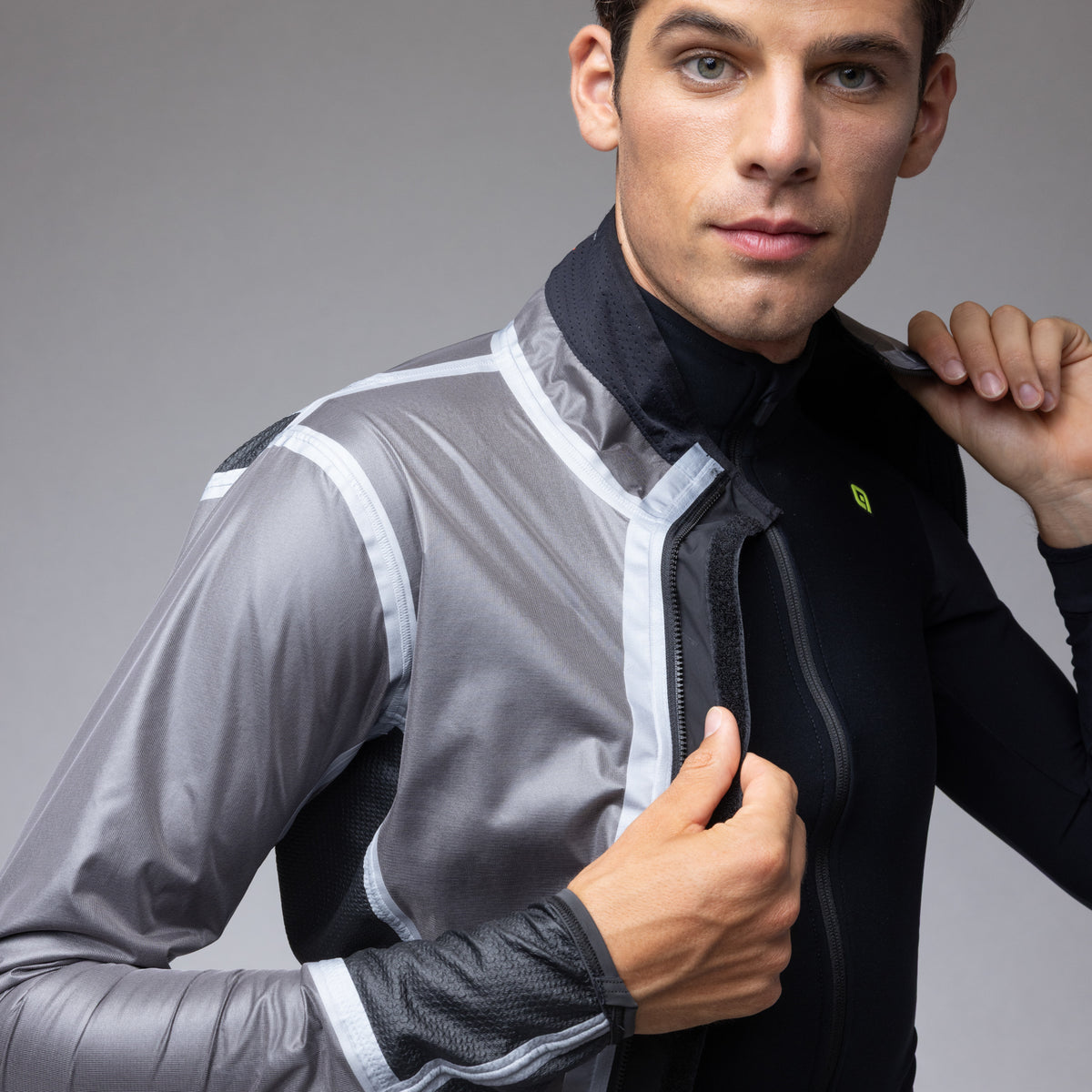 Rainproof Jacket Man Thunderstorm