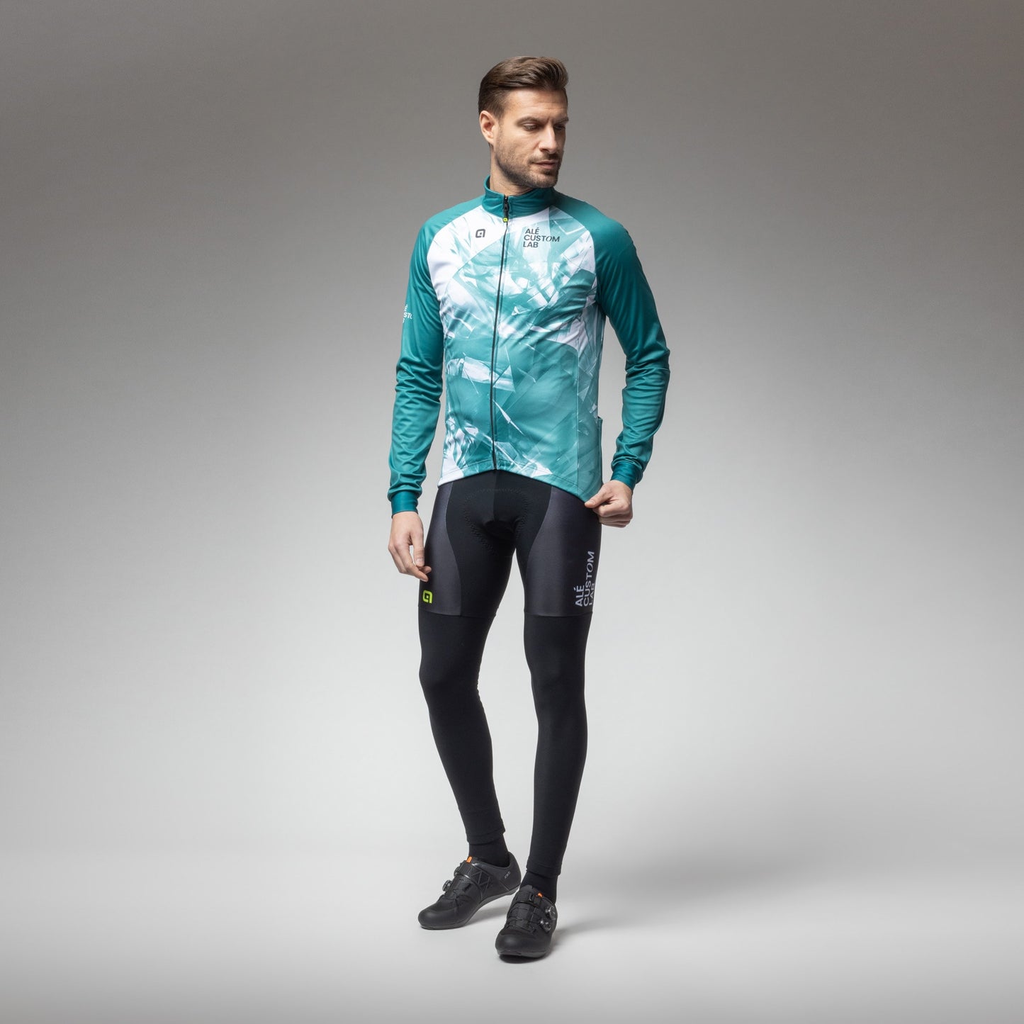 Winddichtes Langarm Trikot Mann 