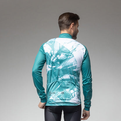 Winddichtes Langarm Trikot Mann 