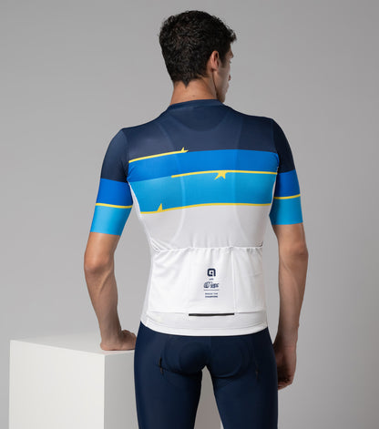 Short Sleeve Jersey Man Uec Bianco