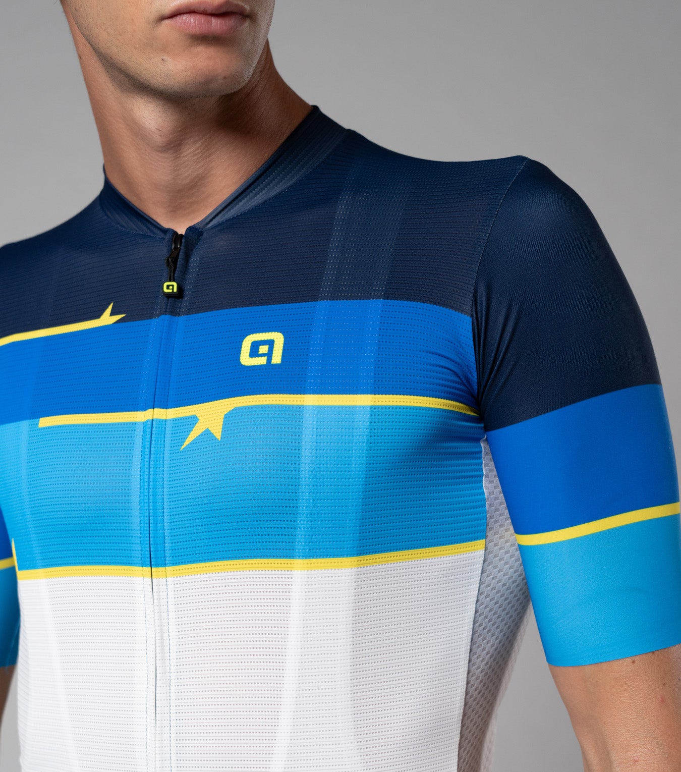 Short Sleeve Jersey Man Uec Bianco