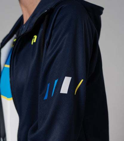Felpa Unisex Uec Blu Marino