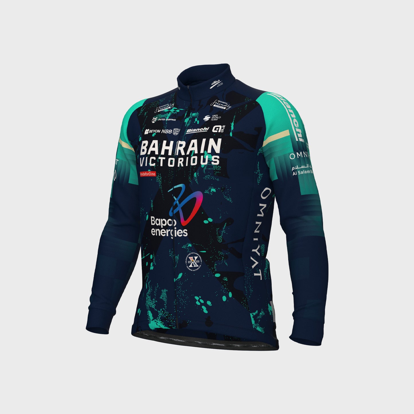 Long Sleeve Jersey Man Bahrain Victorious
