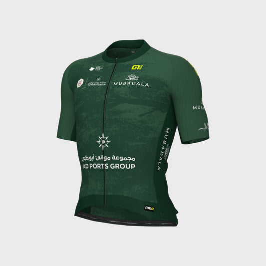 Maglia Manica Corta Uomo Uae Tour Verde