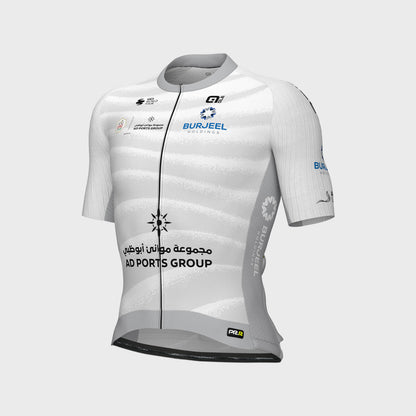 Maglia Manica Corta Uomo Uae Tour Bianca