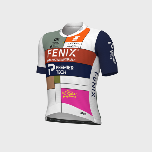 Short Sleeve Jersey Man Fenix Premier Tech Tdf