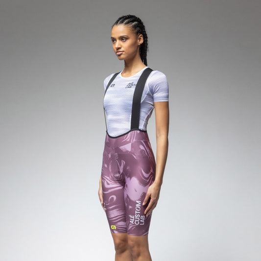 Pantaloncino Con Bretelle Donna