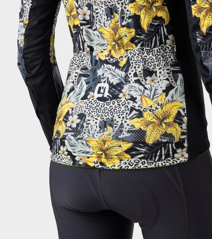 Long Sleeve Jersey Woman Hibiscus