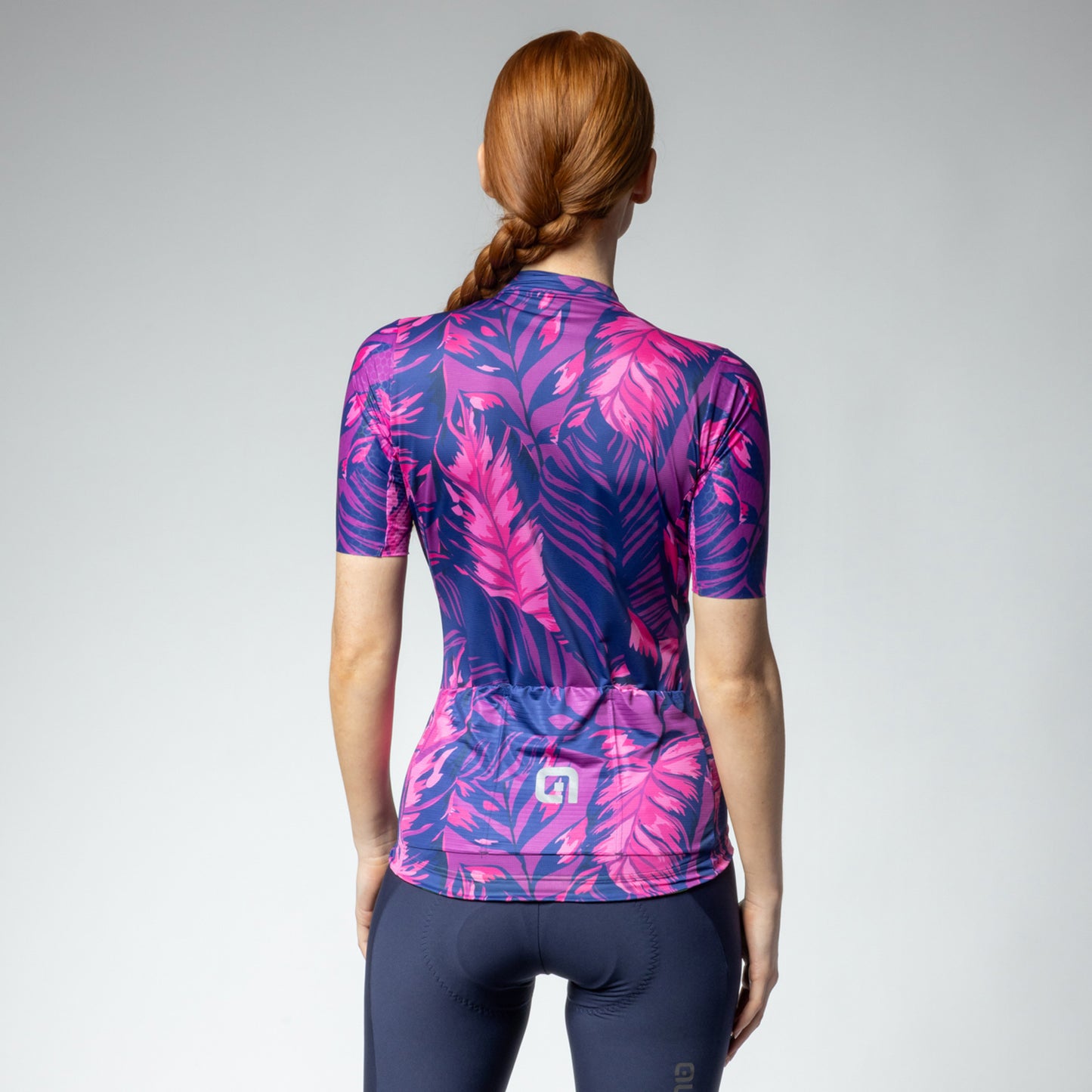 Short Sleeve Jersey Woman Leaf