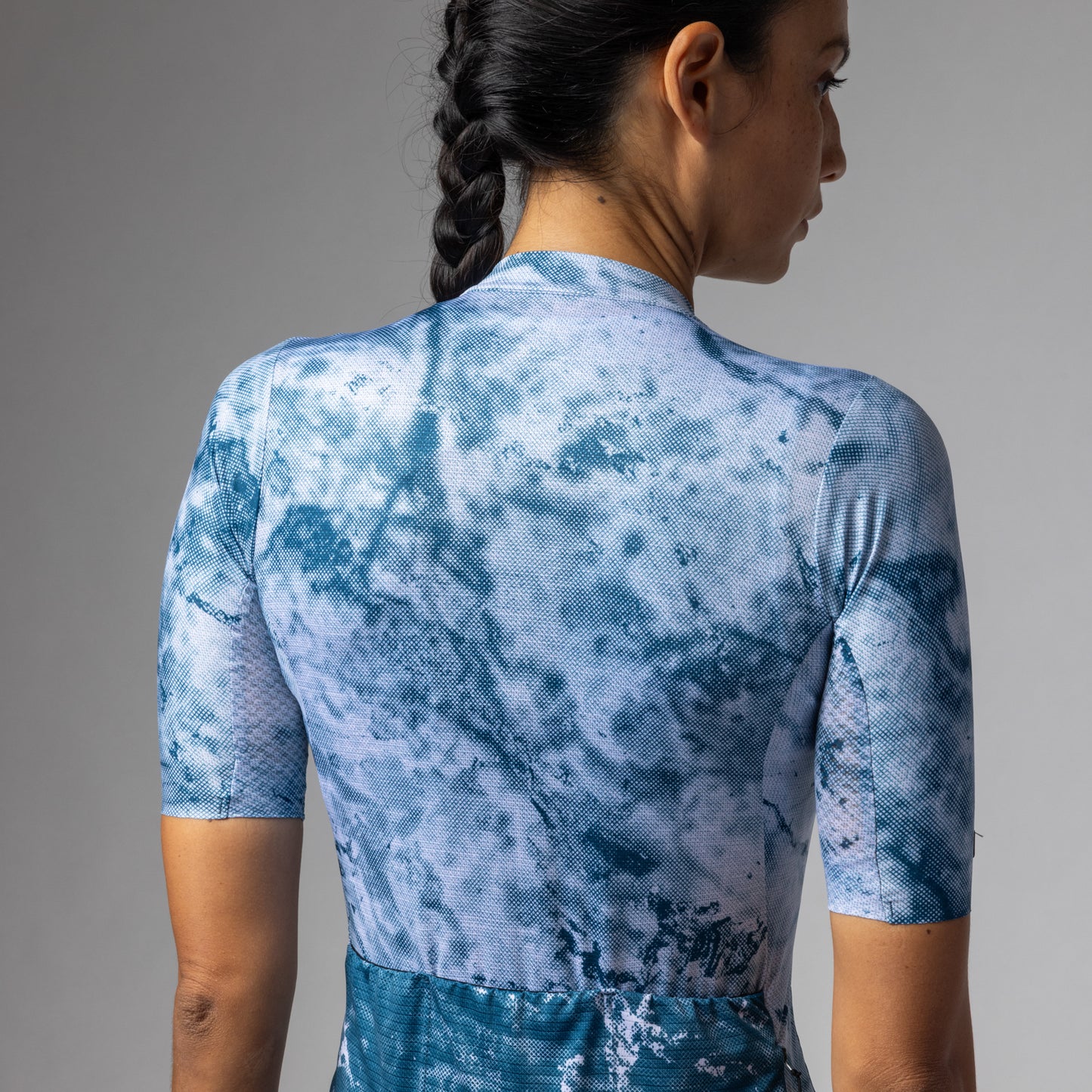 Short Sleeve Jersey Woman Marble