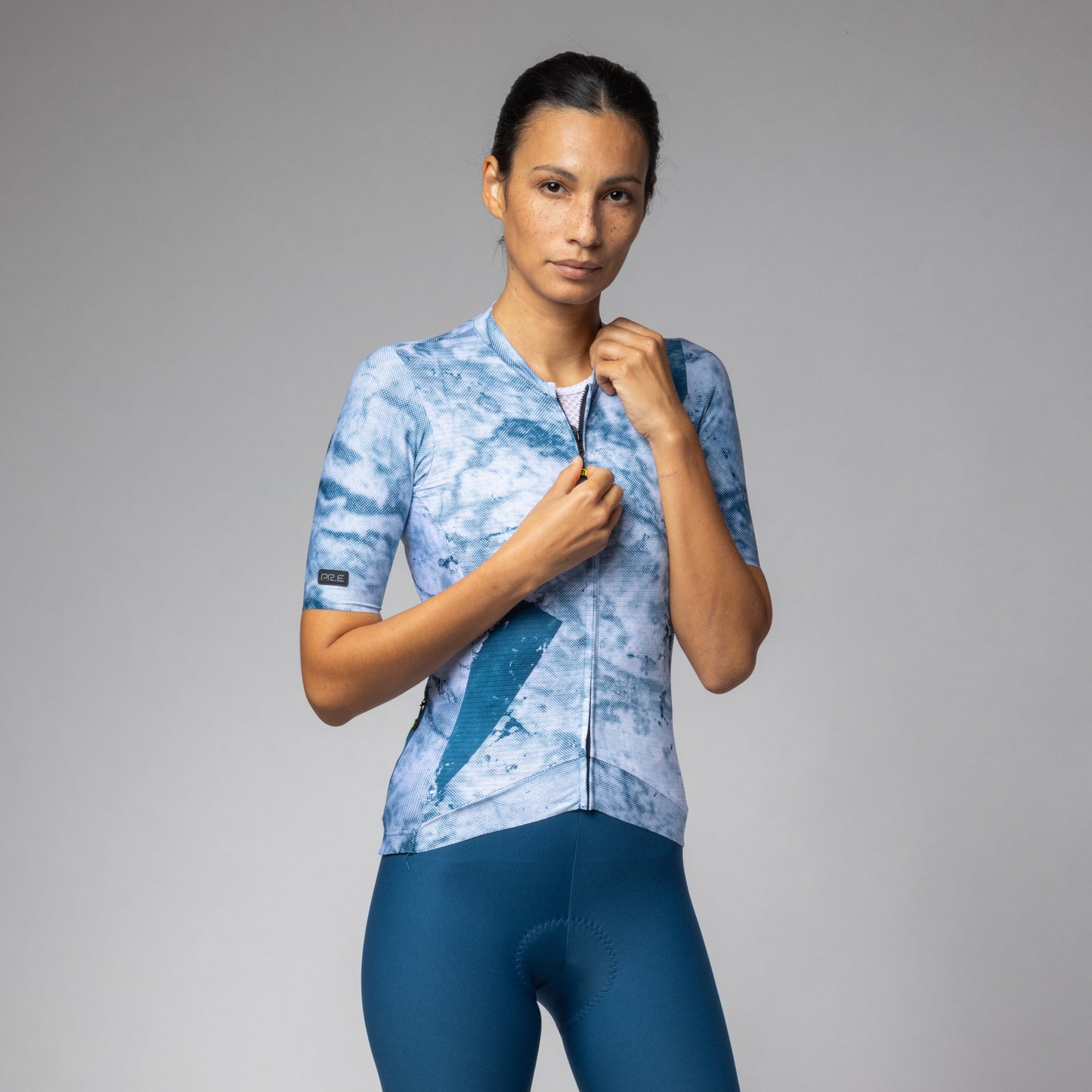 Short Sleeve Jersey Woman Marble