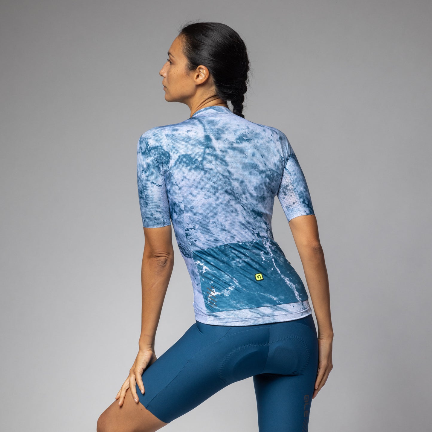 Short Sleeve Jersey Woman Marble
