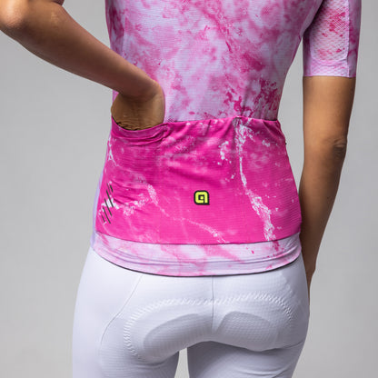 Short Sleeve Jersey Woman Marble