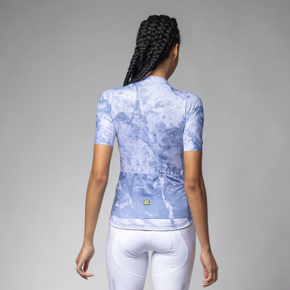 Short Sleeve Jersey Woman Marble