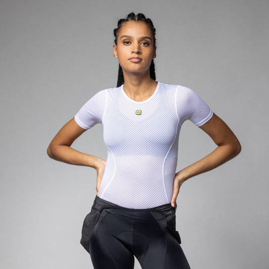 Short Sleeve Base Layer Woman Velo Active