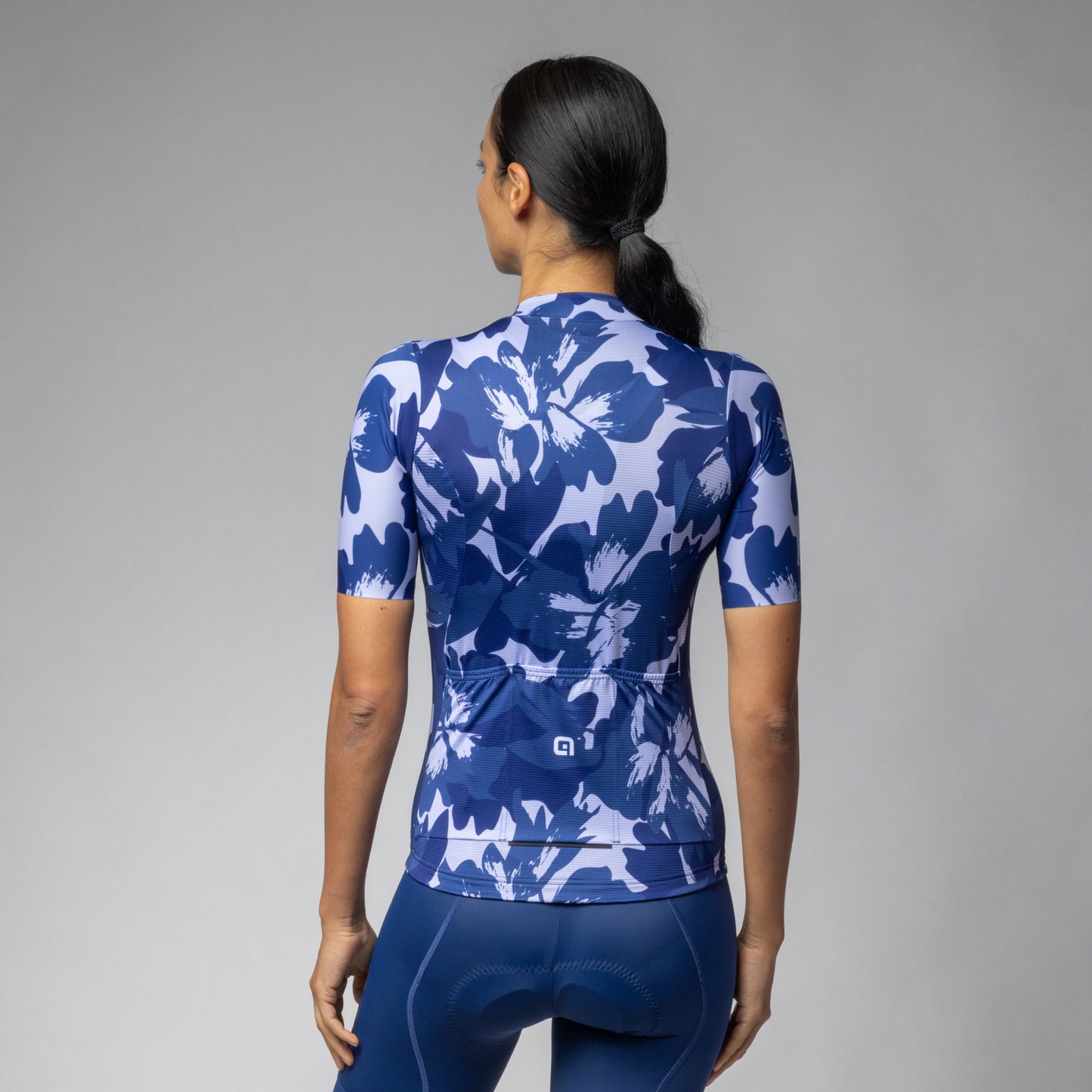 Short Sleeve Jersey Woman Flower