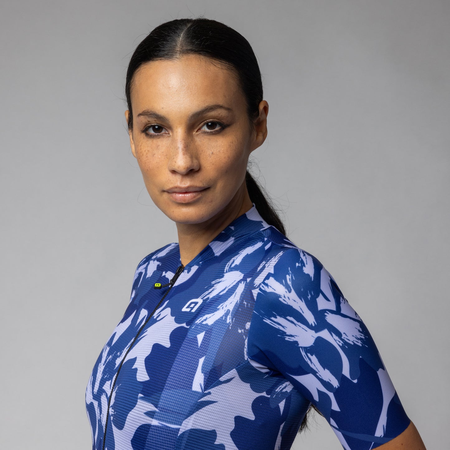 Short Sleeve Jersey Woman Flower